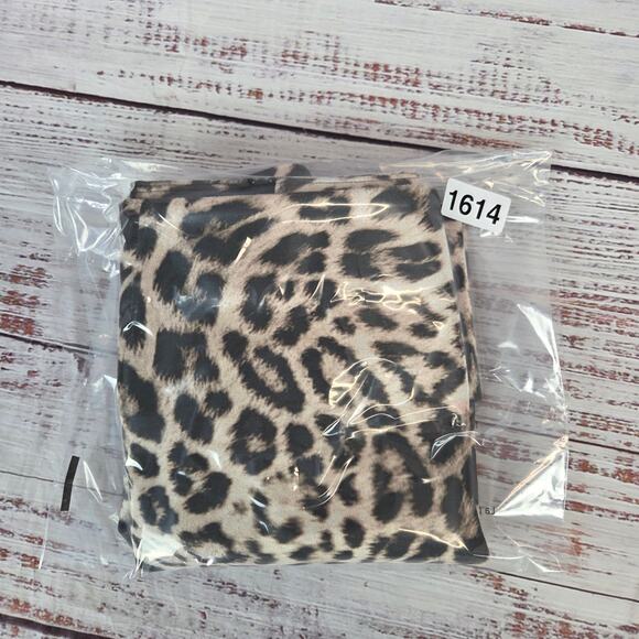 Cabi Leopard Sophia Skirt Sz 4 Brown Tan Pocket Soft Stretch Casual Party Office - Picture 11 of 11